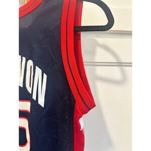 Vintage Hakeem Olajuwon USA Dream Team 1996 Olympics Champion JerseySize L(1416)